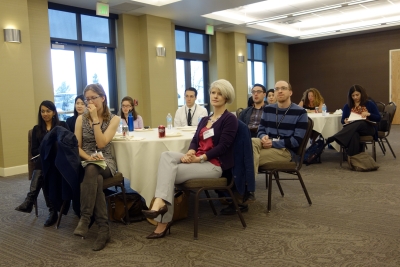 people at conference