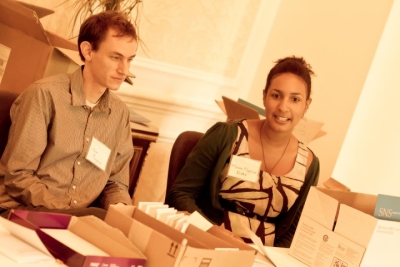 people at conference