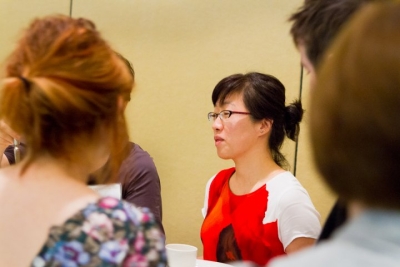 people at conference