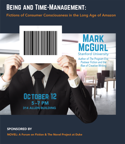 Upcoming Event: Mark McGurl Visits Duke University