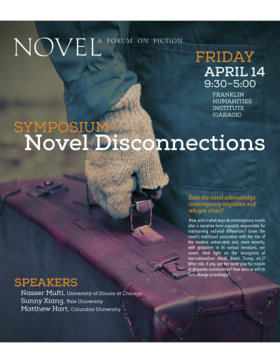 Spring 2017 Symposium at Duke: Novel Disconnections