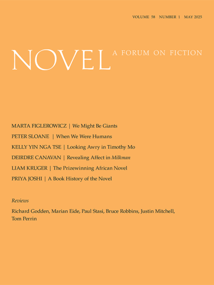 Cover of Novel 58.1